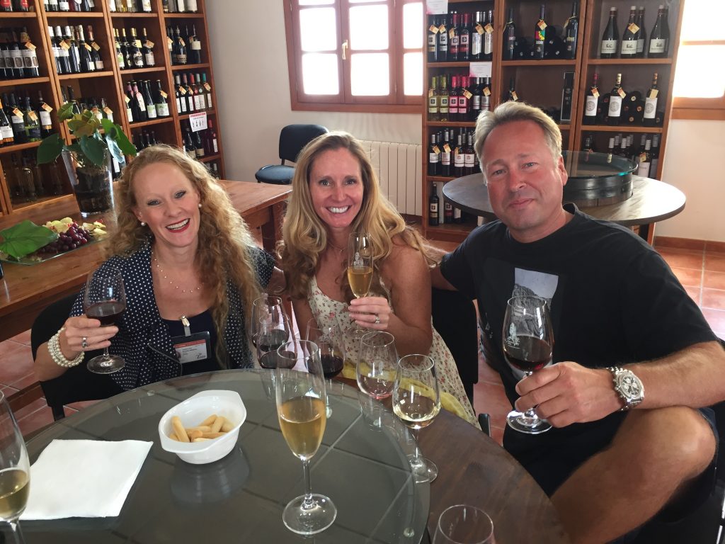 Wine Tour and Real Estate Visit